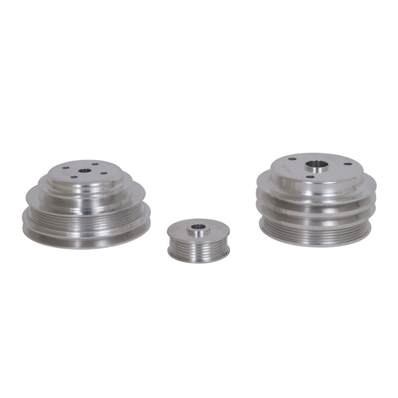 BBK Performance 85-87 GM 5.0/5.7 F-Body/GM Truck 3 PC Underdrive Pulley Kit 1598 Photo - Unmounted