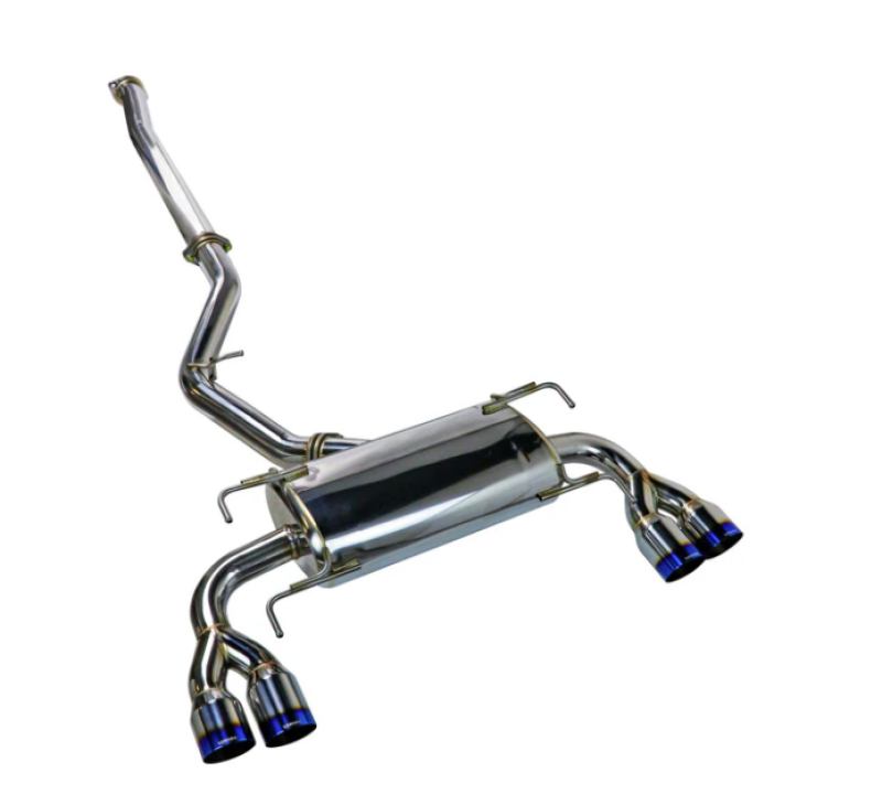 Remark 08-14 Subaru STi GR Hatch Sports Touring Spec - Burnt Quad Tips (Non-Resonated) RK-C4076S-02TN RK-C4076S-02TN User 1