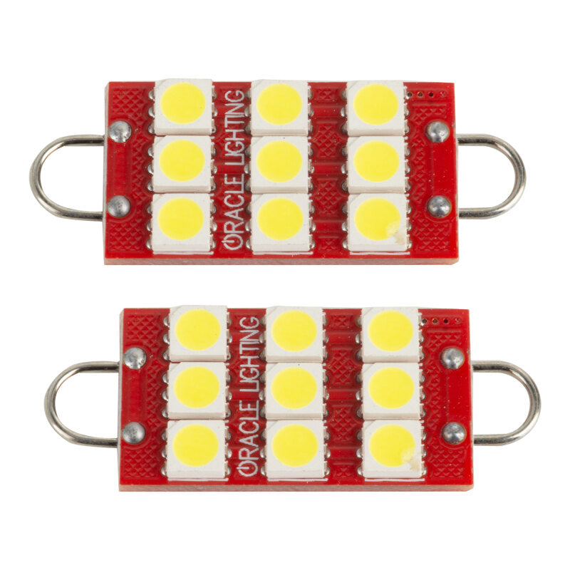 ORACLE Lighting Oracle 44MM 6 LED 3 Chip - Loop Festoon Bulbs (Pair) - White 5209-001 5209-001 Photo - Mounted