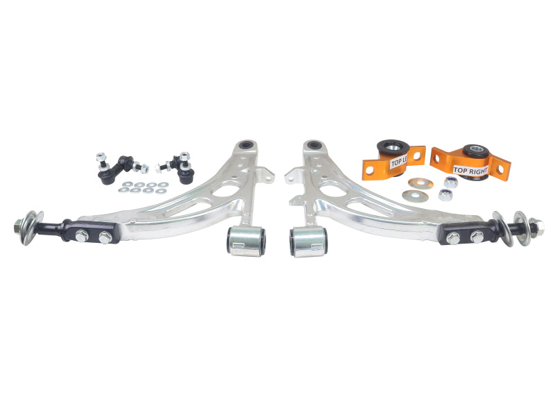 Whiteline 93-07 Subarau Impreza Front Lower Street Performance Alloy Control Arm Kit KTA289 KTA289 Photo - Primary