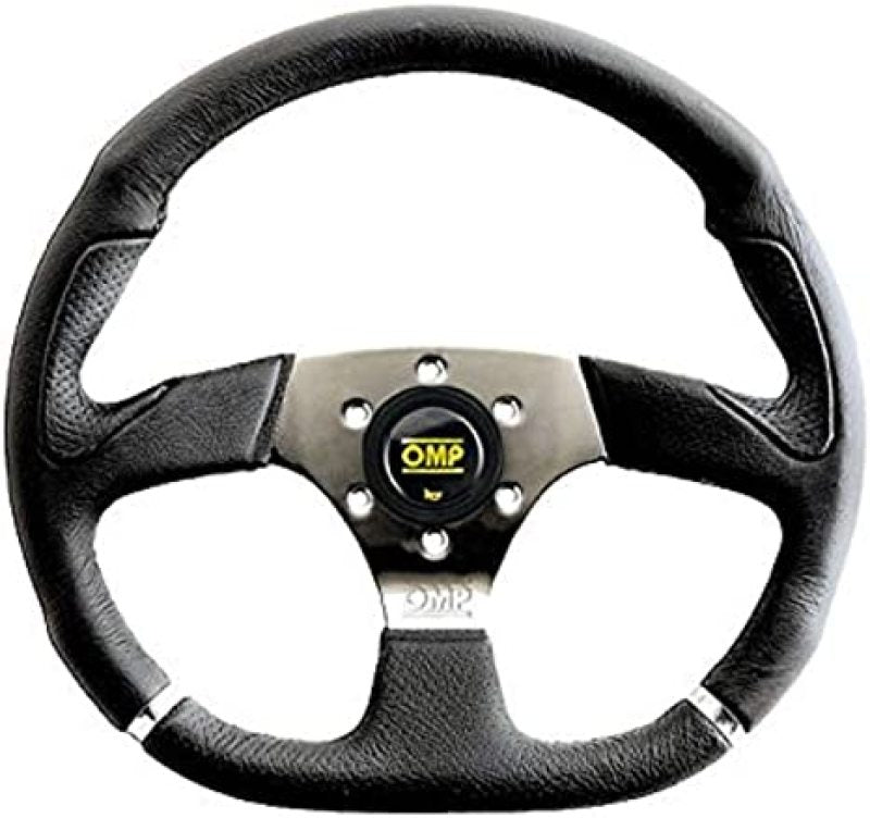 OMP Cromo Steering Wheel w/ 3 Steel Spokes Supplied OD0-2018-189 OD0-2018-189 Photo - Primary