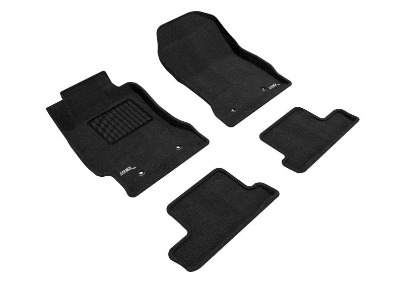 3D MAXpider 13-20 Subaru Brz Elegant 1st 2nd Row - Floor Mat Set (Black) L1SB00704709 L1SB00704709 Photo - Primary