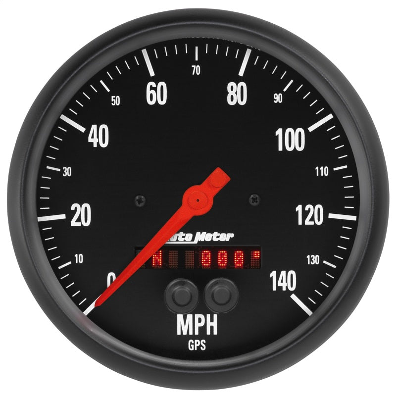 Autometer Gauge, Speedometer 5", 140Mph, Gps, Z-Series 2684 Photo - Primary