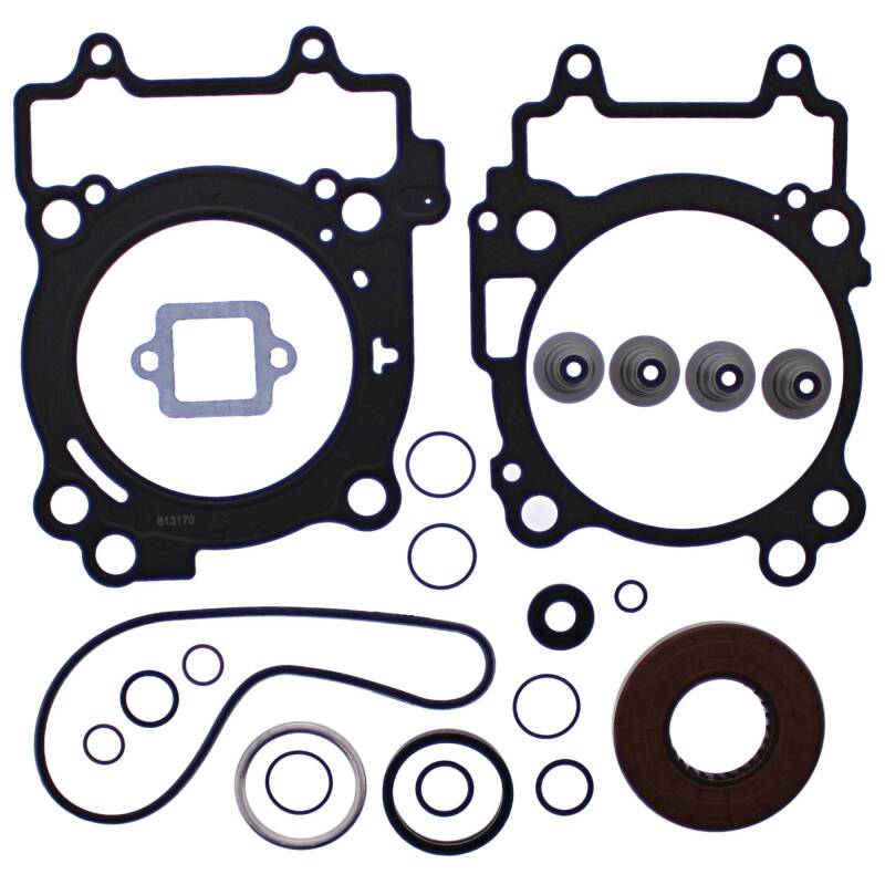 Vertex Pistons Vertex Gaskets 2016 Polaris 450 HO 2x4 MD Complete Gasket Kit w/ Oil Seals 8110001 8110001 Photo - Primary