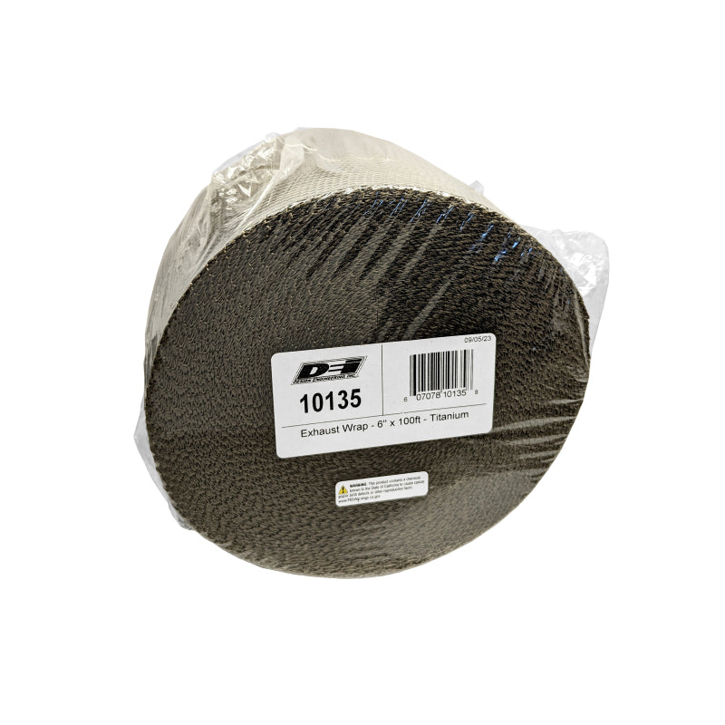 DEI Exhaust Wrap 6in x 100ft - Titanium 10135 10135 Photo - in package