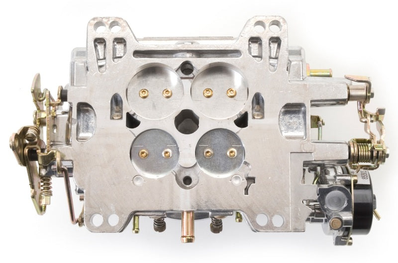Edelbrock Reconditioned Carb #1406, 1 7/8" x 3 1/2" Steel Collector w/ 7-8" 9906 Photo - Unmounted