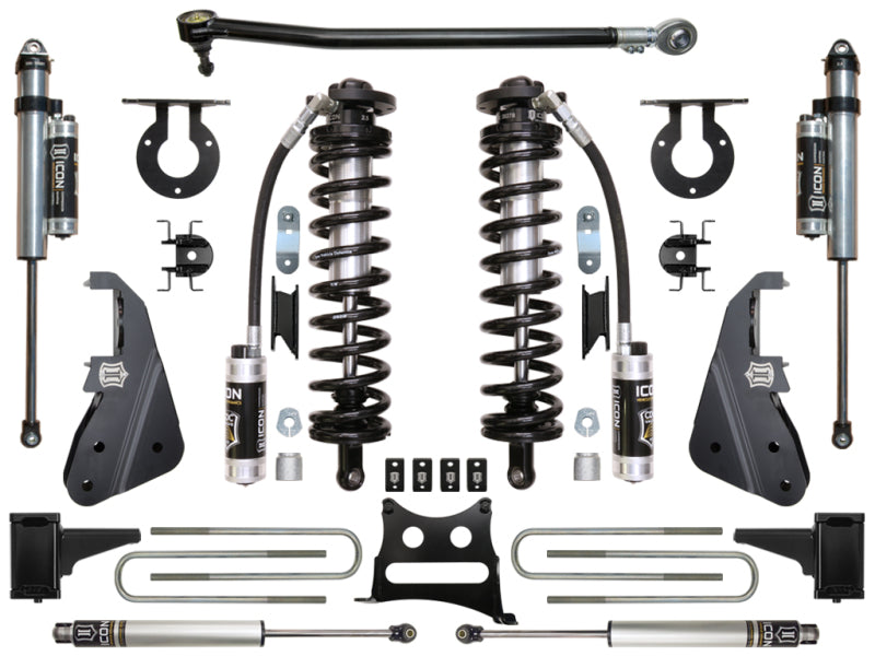 ICON 2017+ Ford F-250/F-350 4-5.5in Stage 4 Coilover Conversion System K63154 K63154 Photo - Primary