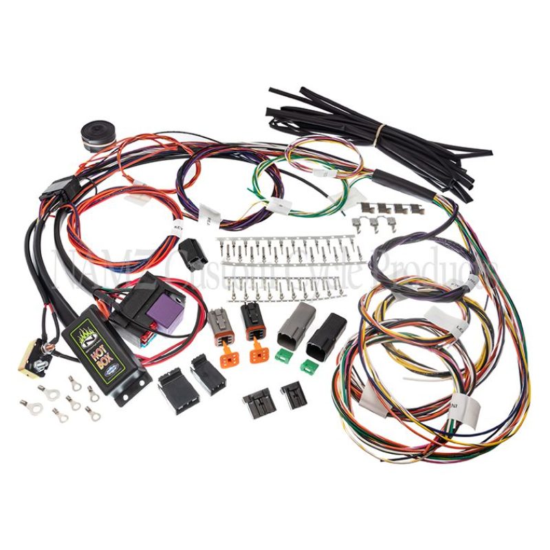 NAMZ Complete Bike Harness w/Starter Relay & 3-Circuits & Self Canceling & Run/Brake/Turn Sig Module NCBH-01-A NCBH-01-A Photo - Primary