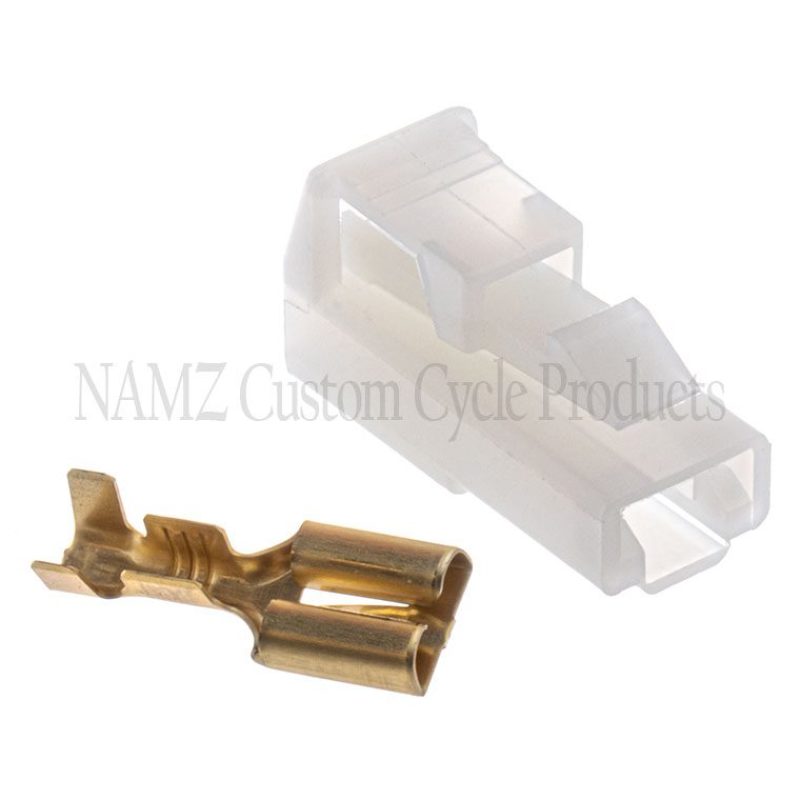 NAMZ 250 Series OEM Starter Solenoid 1-Position Locking Connector & Terminal - 5 Pack (HD 72295-94) NH-CN-1BSL NH-CN-1BSL Photo - Primary
