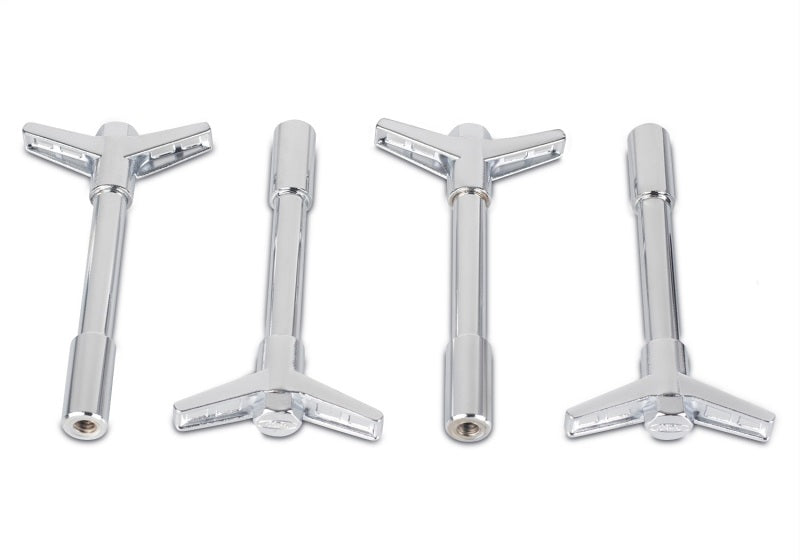Ford Valve Cove Bolt Kit 4pk Chrome w/Ford Logo FRD302-325 302-325 Photo - Unmounted