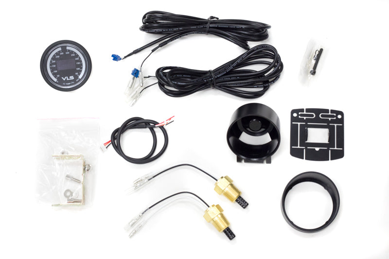 REVEL VLS Digital OLED Intercooler Dual Temperature Gauge 52mm 1TR1AA006R Photo - Primary