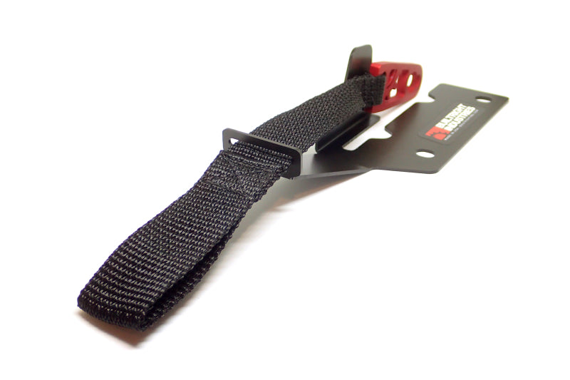 BuiltRight Industries 09-20 Ford F-150/Raptor (09-14 SuperCrew Only) Rear Seat Release - Black Strap 100100 100100 Photo - Primary