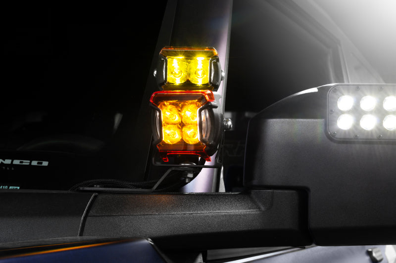 ORACLE Lighting Oracle 40W Series 4 Yellow VEGA Series Lens Covers (Snap Fit) 5921-4-YC 5921-4-YC Photo - lifestyle view