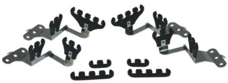 Moroso Small Block Chevy Wire Loom Kit, Center Bolt Heads, Black 7-9MM 72143 User 1