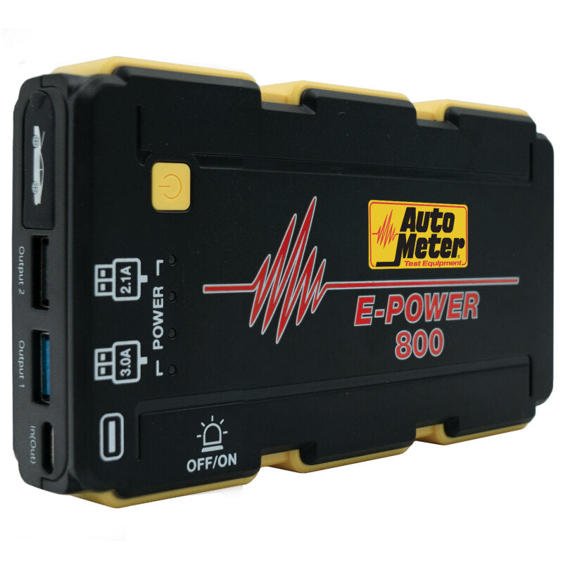 Autometer Jump Starter 12V Emergency Battery Pack 800A Peak/2220 MAH EP-800 EP-800 User 1