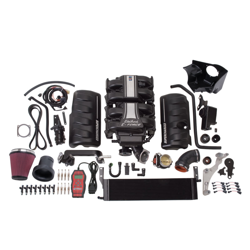 Edelbrock Supercharger Stage 2 - Track Kit 2005-2009 Ford Mustang 4 6L 3V w/ Tuner 15856 15856 Photo - Primary