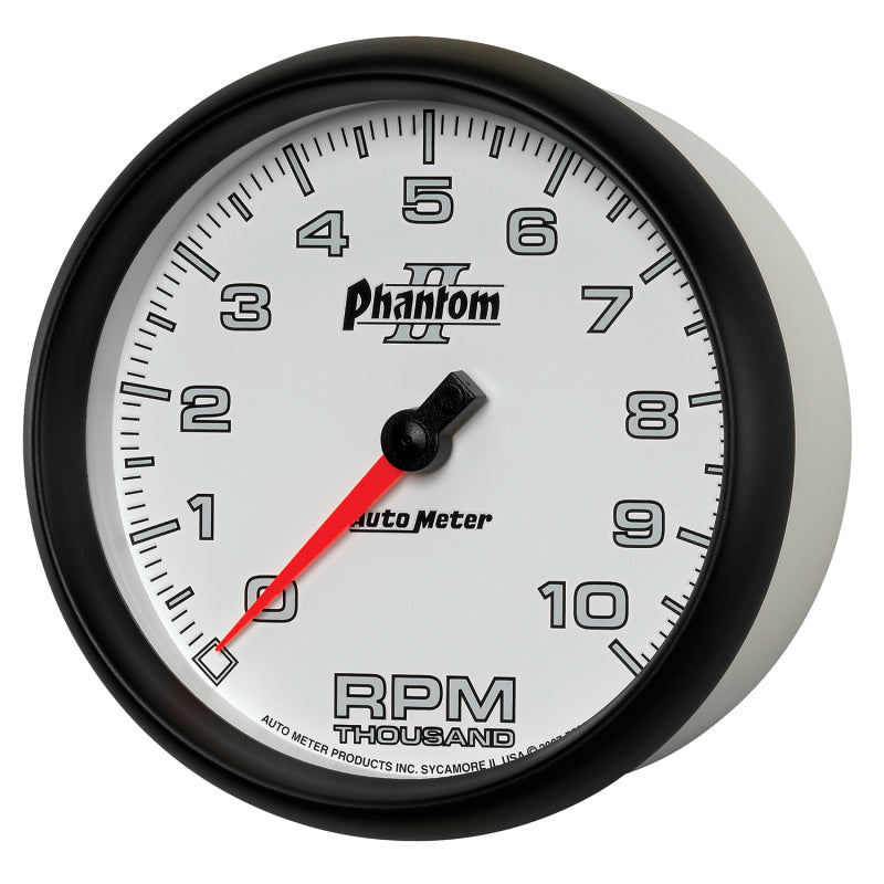 Autometer Gauge, Tachometer, 5", 10k Rpm, In-Dash, Phantom II 7598 User 2