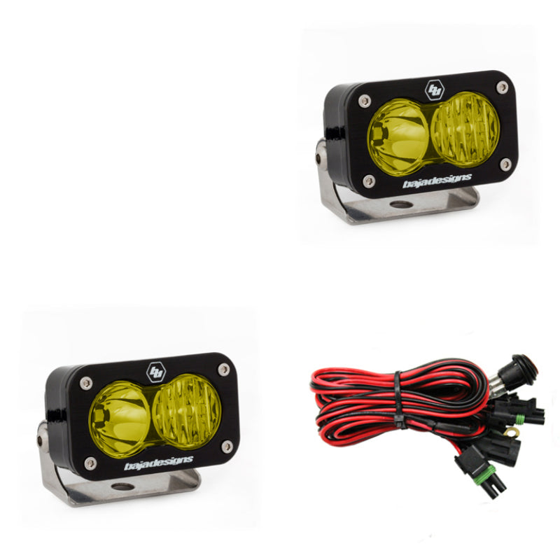 Baja Designs S2 Pro Wide Cornering Pair - LED Amber 487815 487815 User 1