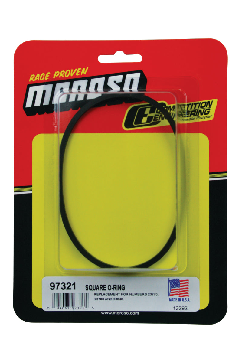 Moroso Square O-Ring (Replacement for Part No 23770/23780/23840/23890) 97321 97321 Photo - Primary