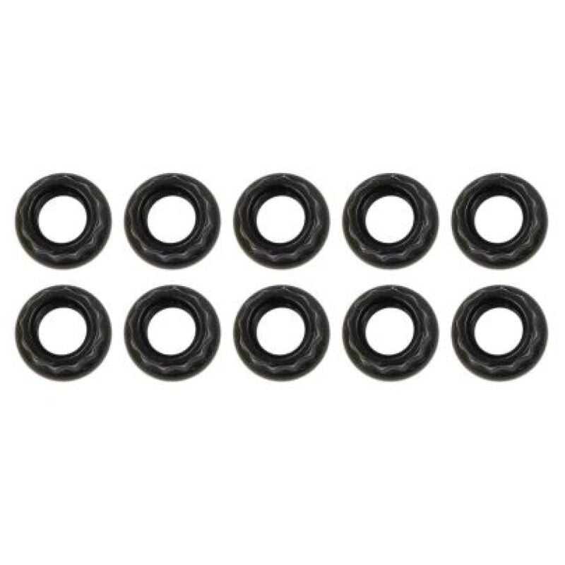Moroso Black OX Nuts - 1/4-28 (10 Pack) 38831 38831 User 1