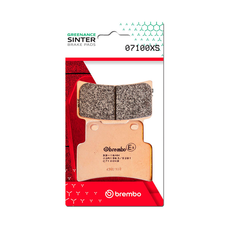 Brembo OE 12-14 Kymco Xciting i 400cc Sinter Brake Pad - Front 07100XS 07100XS User 1