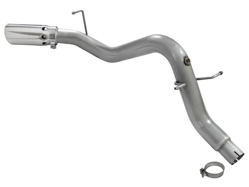 aFe POWER Large Bore-HD 3-1/2" 409 SS DPF-Back Exhaust System 49-44064-P Photo - Unmounted