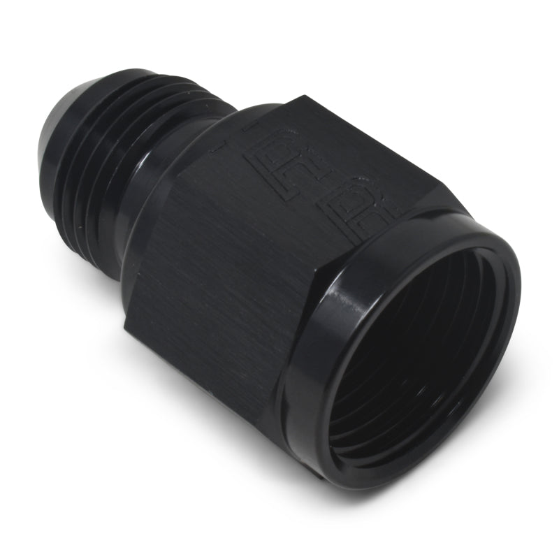 Russell -8 AN Female To -6 AN Male B-Nut Flare Reducer (Black Finish) 660023 Photo - out of package