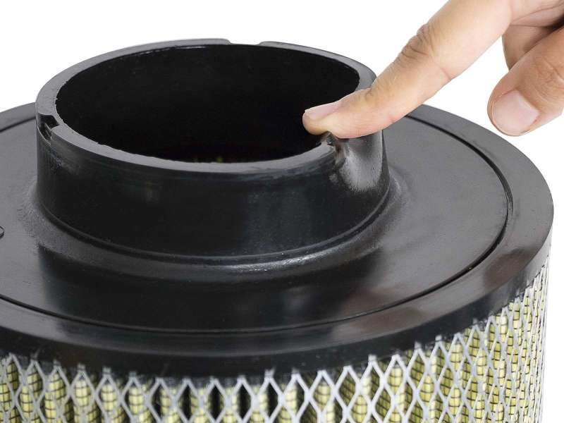 aFe Magnum FLOW PRO GUARD7 Universal Air Filter 4 F x 8-1/2 B x 8-1/2 T x 72-90097 Photo - Unmounted