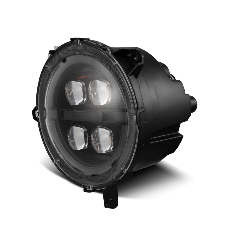 AlphaRex 18-23 Jeep Wrangler JL/Gladiator JT LED Proj Headlights Alpha-Blk w/ Activ Light/Seq Signal 880867 880867 User 2