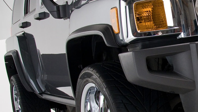 Bushwacker 06-10 Hummer H3 OE Style Flares 4pc - Black 150900-02 150900-02 Photo - Mounted