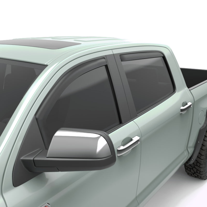 EGR 07-12 Toyota Tundra Crew Max In-Channel Window Visors - Set of 4 - Matte (575195) 575195 575195 Photo - Primary