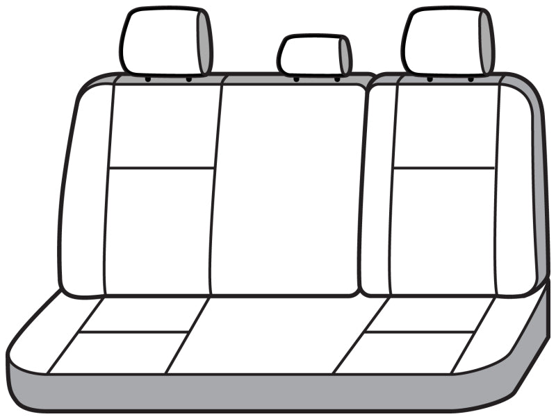 Covercraft 14-18 Subaru Forester Polycotton SeatSaver Custom Second Row Seat Covers - Grey SS7511PCGY SS7511PCGY Photo - out of package