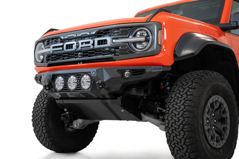 Addictive Desert Designs ADD 22-23 Ford Bronco Raptor Bomber Front Bumper F260014130103 F260014130103 Photo - Mounted