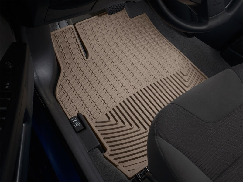 WeatherTech 14+ Chevrolet Silverado Front Rubber Mats - Tan W308TN W308TN Photo - Primary