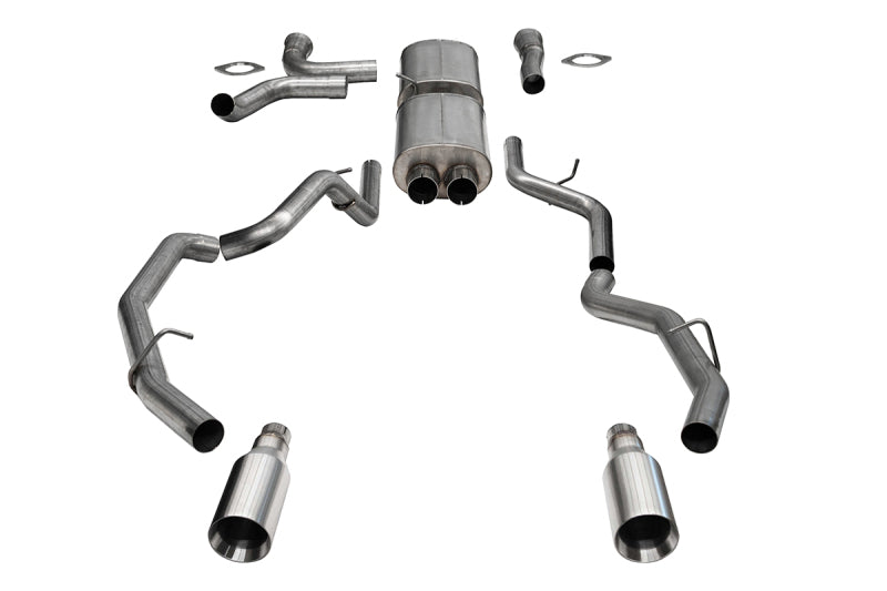 CORSA Performance COR Cat-Back Sport Exhaust, Mufflers & Tips Catback main image