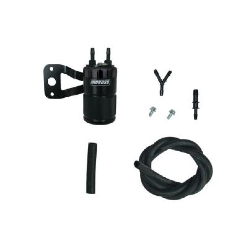 Moroso Harley-Davidson Twin Cam (w/SS Teardrop Air Cleaner) Air Oil Separator - Black 85720 85720 User 1