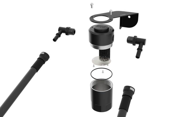 K&N Engineering K&N 19-22 Chevy Silverado 1500 5.3/6.2L Catch Can. Oil Separator 81-0804 81-0804 Photo - out of package