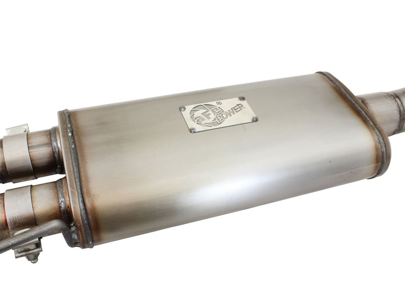 aFe Cat Back Exhaust Black - Ford F-150 10-14 49-43071-B Photo - Unmounted