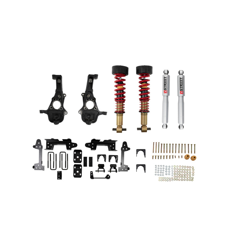 Belltech 19-23 Chevy/GMC Silverado/Sierra 1500 Short Bed 4WD Street Perfromance Coilover Kit 1041SPC 1041SPC Photo - Primary