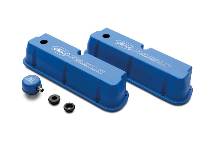 Ford Valve Cover Set Aluminum 302 Blue Laser Etched FRDM6582-LE302BL M-6582-LE302BL Photo - Unmounted
