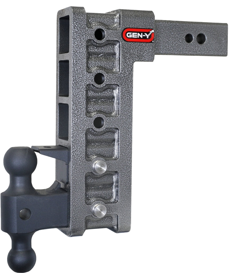 GEN-Y Hitch Gen-Y Mega Duty 2.5in Shank 12in Drop 3500lb TW 32K Hitch w/GH-0161 Dual-Ball/Pintle Lock GH-1625 GH-1625 Photo - Primary