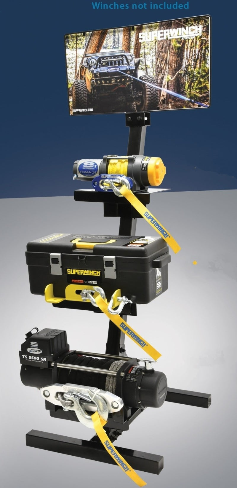 Superwinch MD 3 Winch Display Stand w/Header Card (Winches not included) suw55660 suw55660 User 1