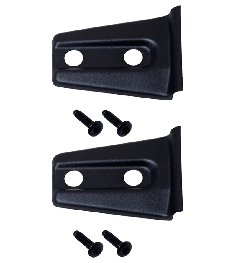 Kentrol 07-18 Jeep Wrangler JK Hood Hinge Overlays Pair- Textured Black 80019 80019 Photo - Primary