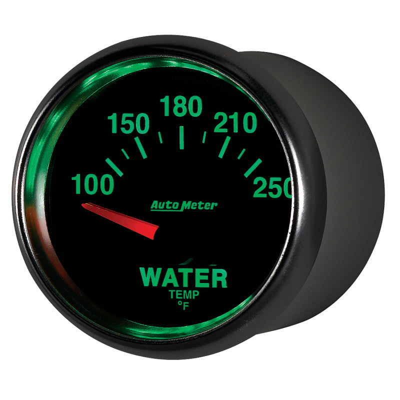 Autometer GS 52mm 100-250 Deg F Short Sweep Electronic Water Temperature Gauge 3837 3837 User 3