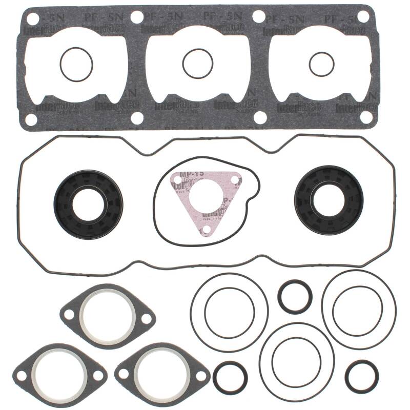 Vertex Pistons Vertex Gaskets 1992 Polaris Indy XLT/SKS/SP Complete Gasket Kit w/ Oil Seals 711191 711191 Photo - Primary