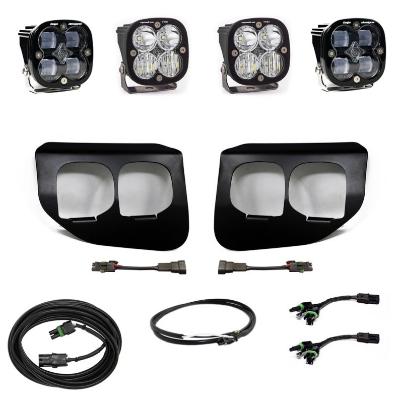 Baja Designs Ford Super Duty (20-On) Fog Lights Dual FPK SAE/Pro DC Baja Designs w/Upfitter 447736UP 447736UP User 1