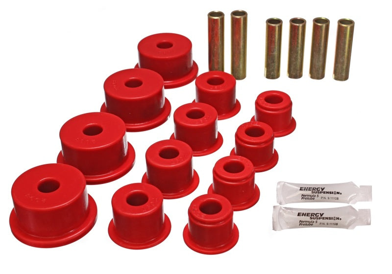 Energy Suspension Leaf Spring Bushing Set Red Jeep Cherokee All 1984-1998 2.2109R Photo - Primary