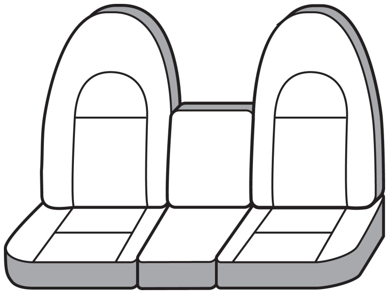 Covercraft 00-04 Dodge Dakota Carhartt SeatSaver Custom Front Row Seat Covers - Gravel SSC2292CAGY SSC2292CAGY Photo - out of package