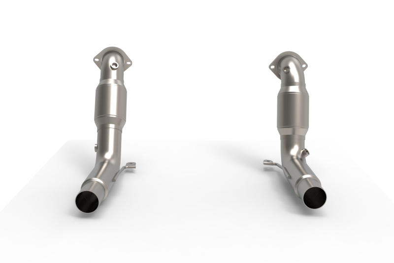 Kooks Headers Kooks 20-24 Ford Exployer ST/Aviator 3in x 2-1/2in Stainless Steel GREEN Catted Downpipes 15113300 15113300 Photo - Unmounted