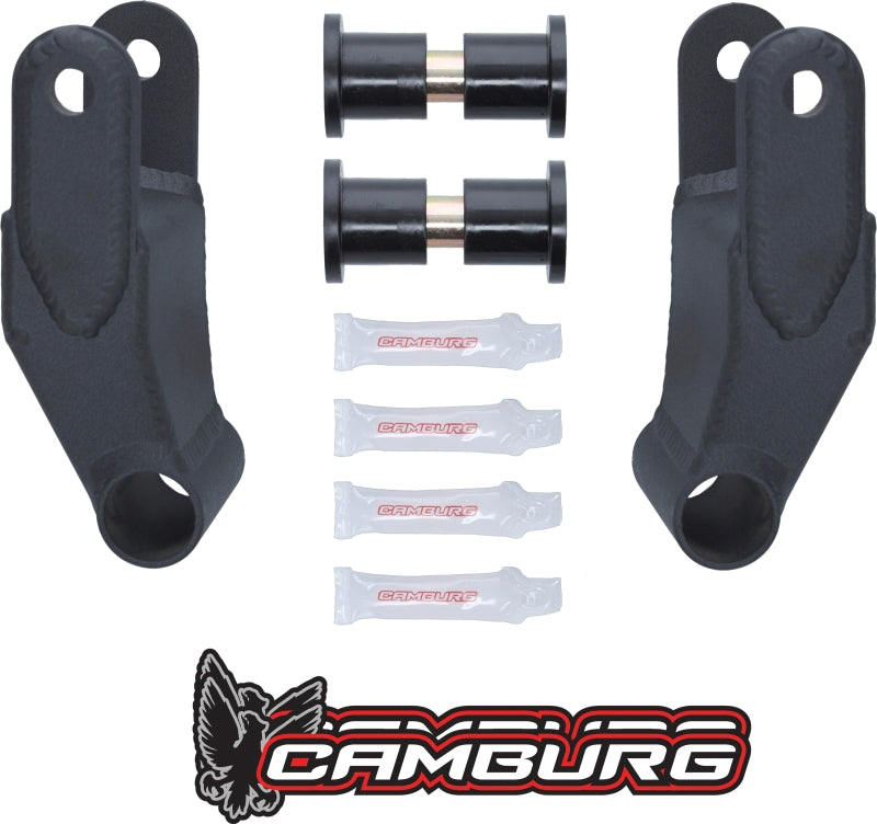Camburg 10-14 Ford Raptor/ 04-14 F-150 / 80-96 F-150 4wd / 80-96 Bronco MIG Shackles (1.5in. extnd) CAM-120005 CAM-120005 Photo - out of package